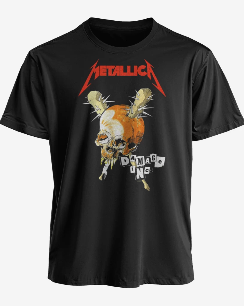 Polera premium Negro de Damage Inc