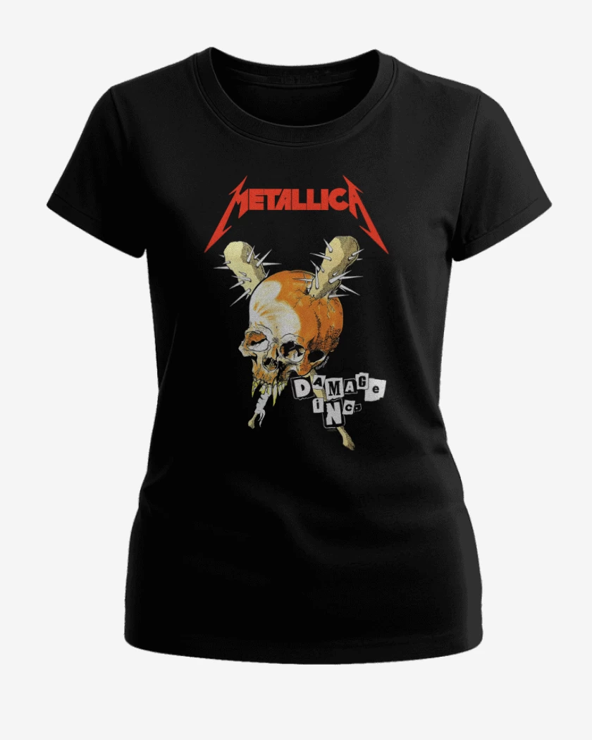 Polera de Mujer Negro de Damage Inc