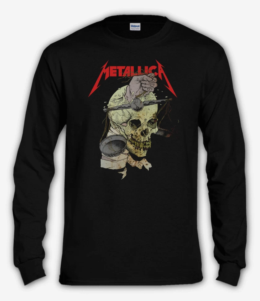 Polera manga larga Negro de Harvester of Sorrow