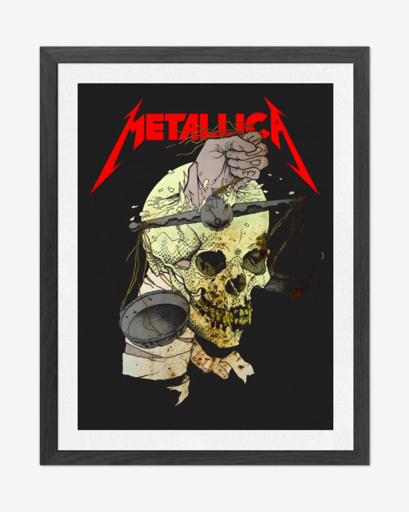 Cuadro decorativo Negro de Harvester of Sorrow