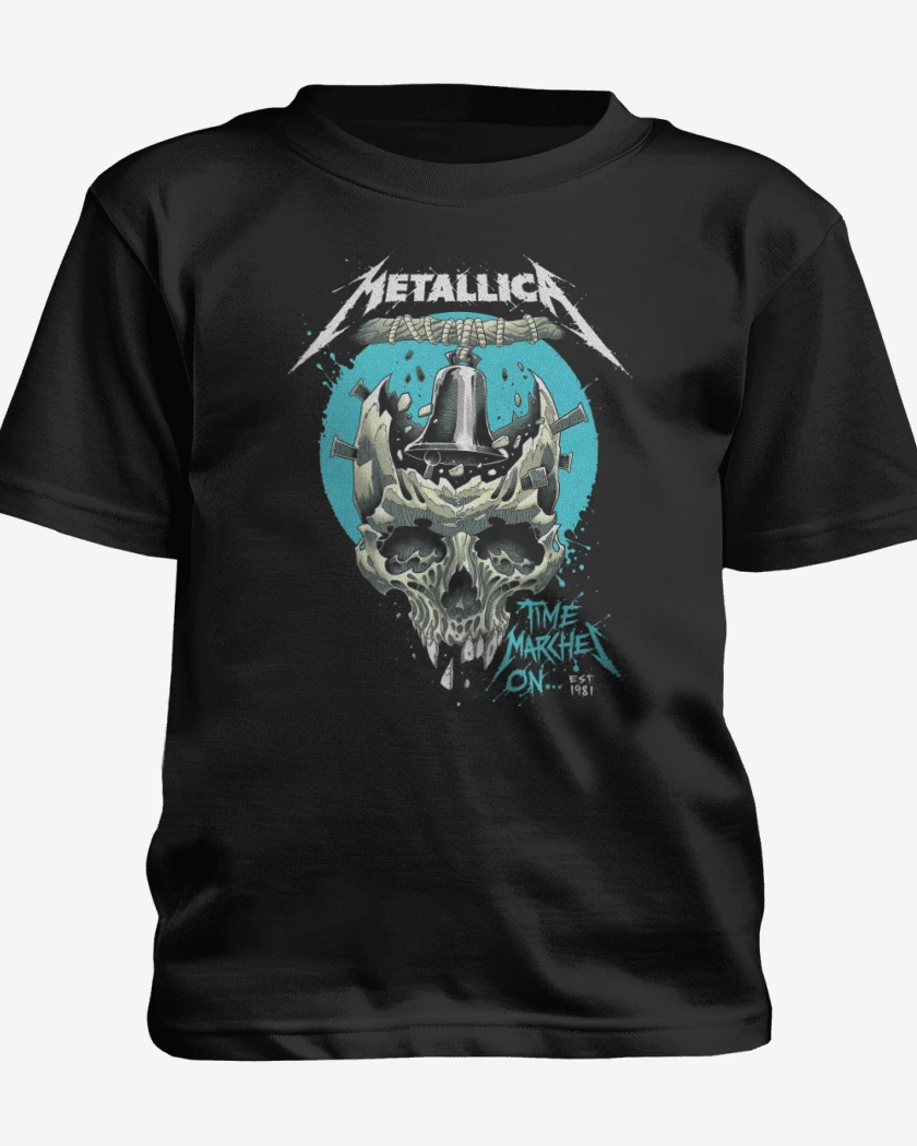 Polera de niño Negro de Times Marches On