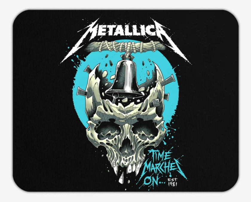 Mousepad Negro de Times Marches On