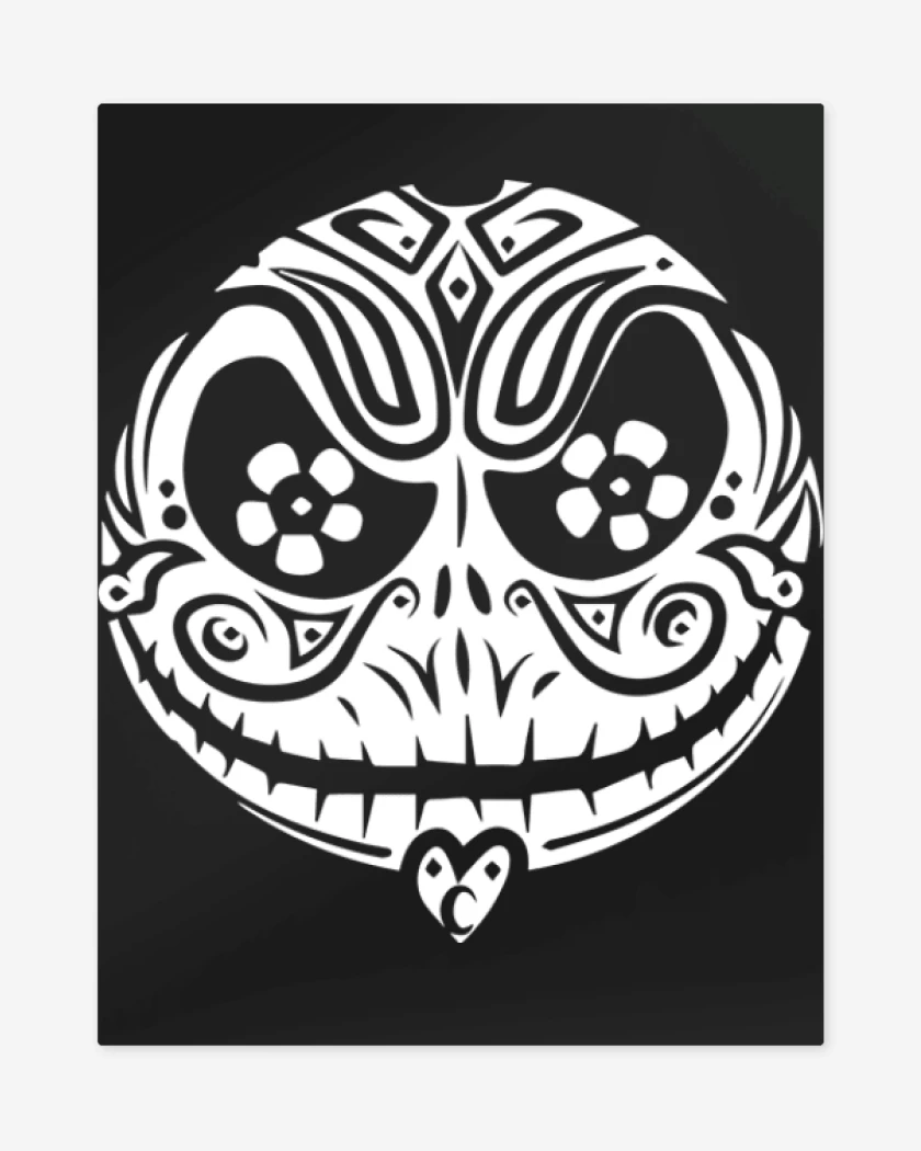Print metalico Negro de Jack