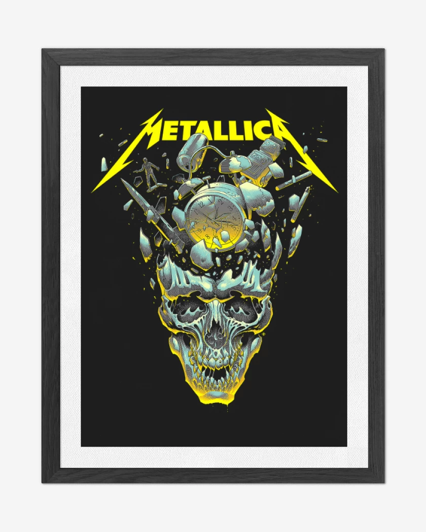 Cuadro decorativo Negro de Time