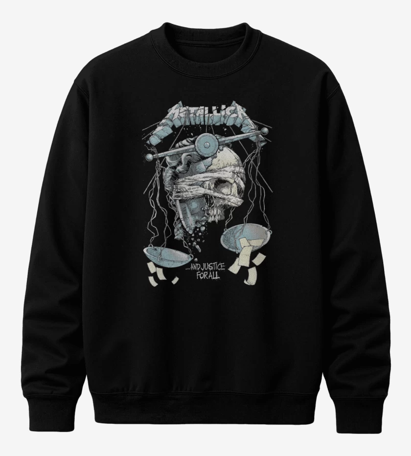 Poleron polo Negro de Justicia Para Todos