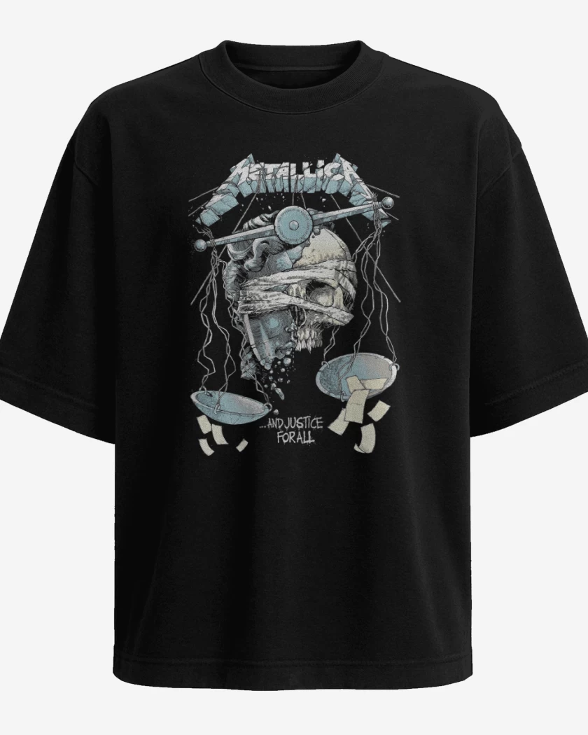 Polera Oversize Justicia Para Todos