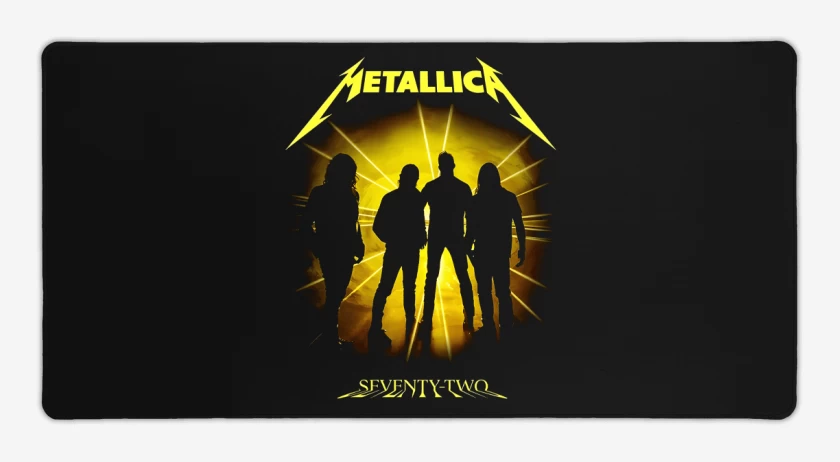 Mouse pad Gamer Negro de Seventy Two