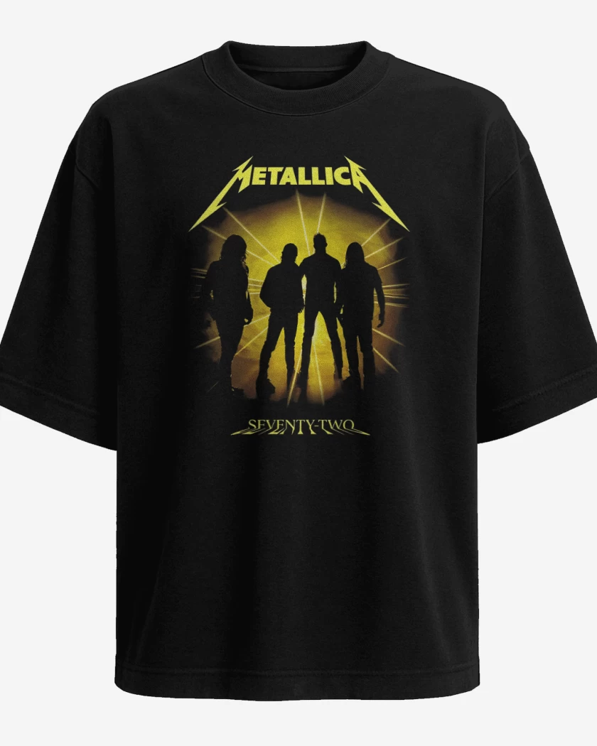 Polera Oversize Negro de Seventy Two