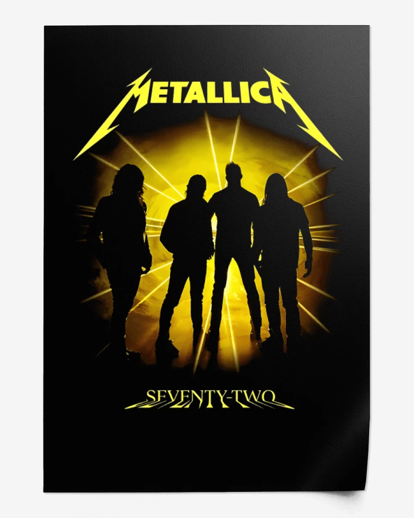 Print Negro de Seventy Two