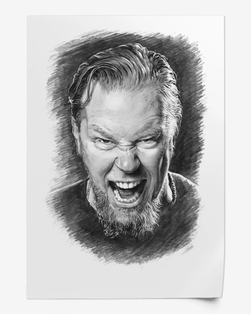 Print Blanco de James Hetfield