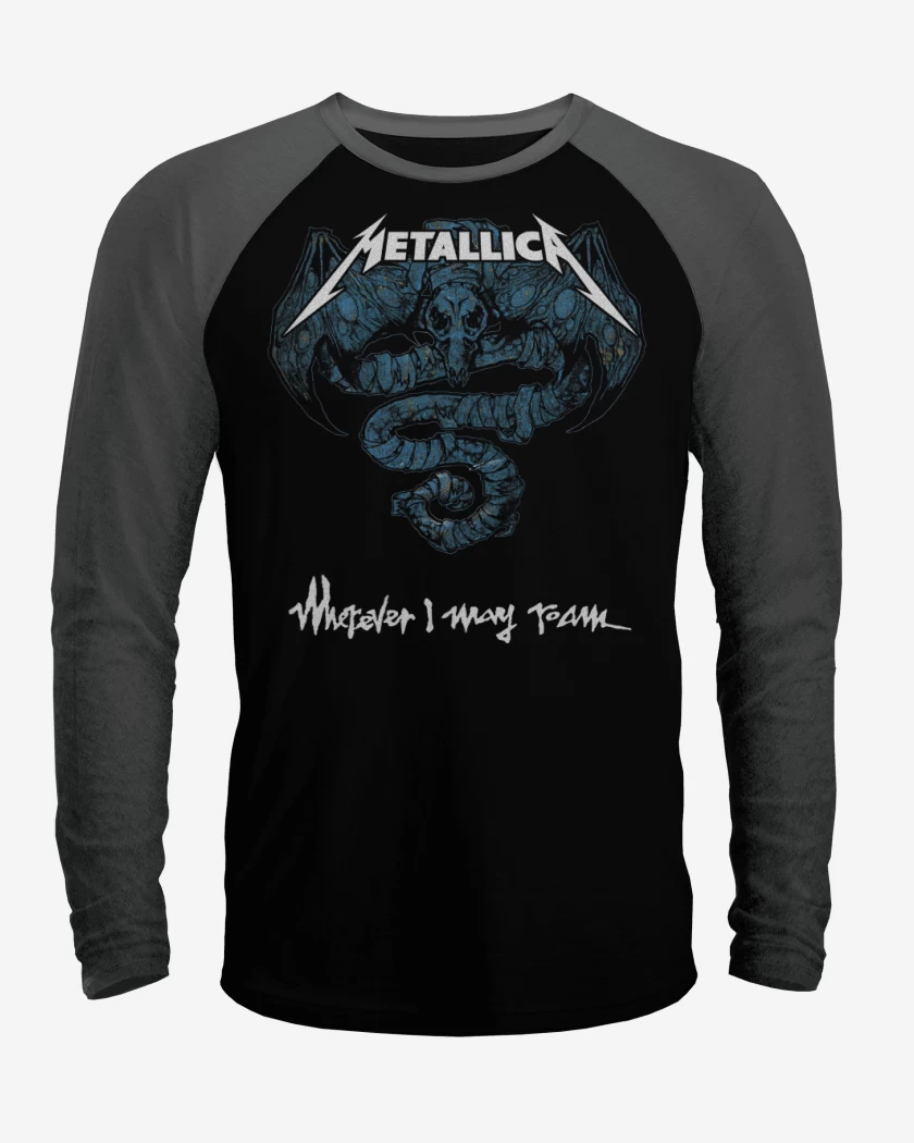 Polera Raglan Wherever I May Roam