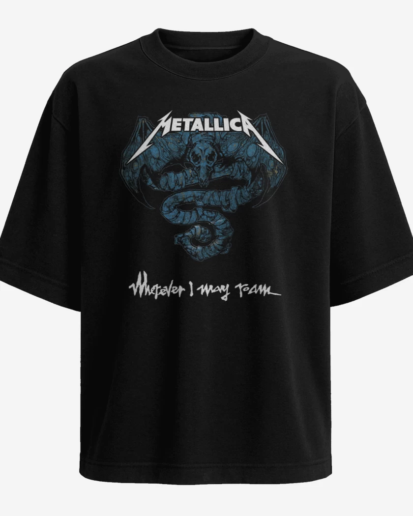Polera Oversize Wherever I May Roam