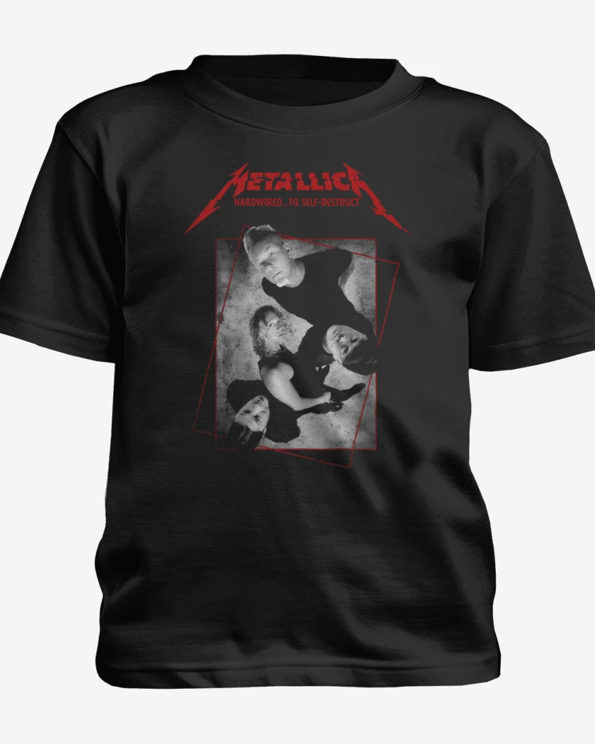 Polera de niño Negro de Metallica 2016