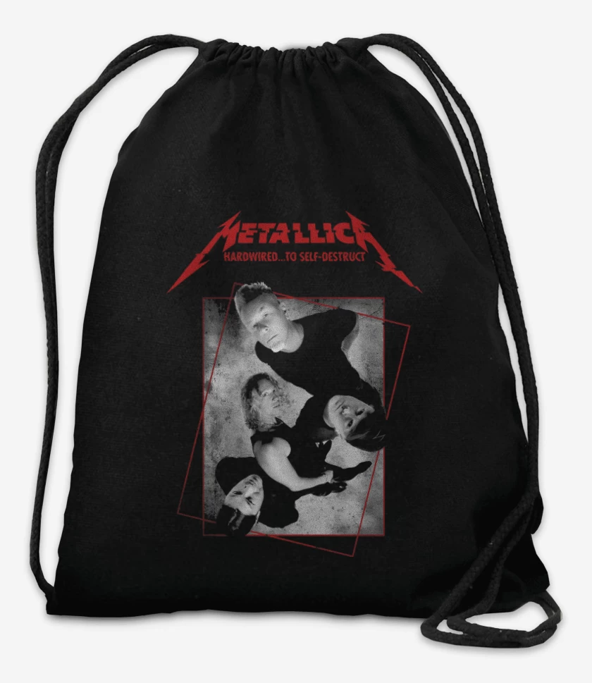 Mochila Negro de Metallica 2016