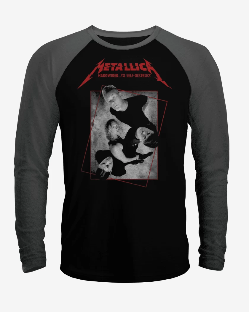 Polera Raglan Metallica 2016