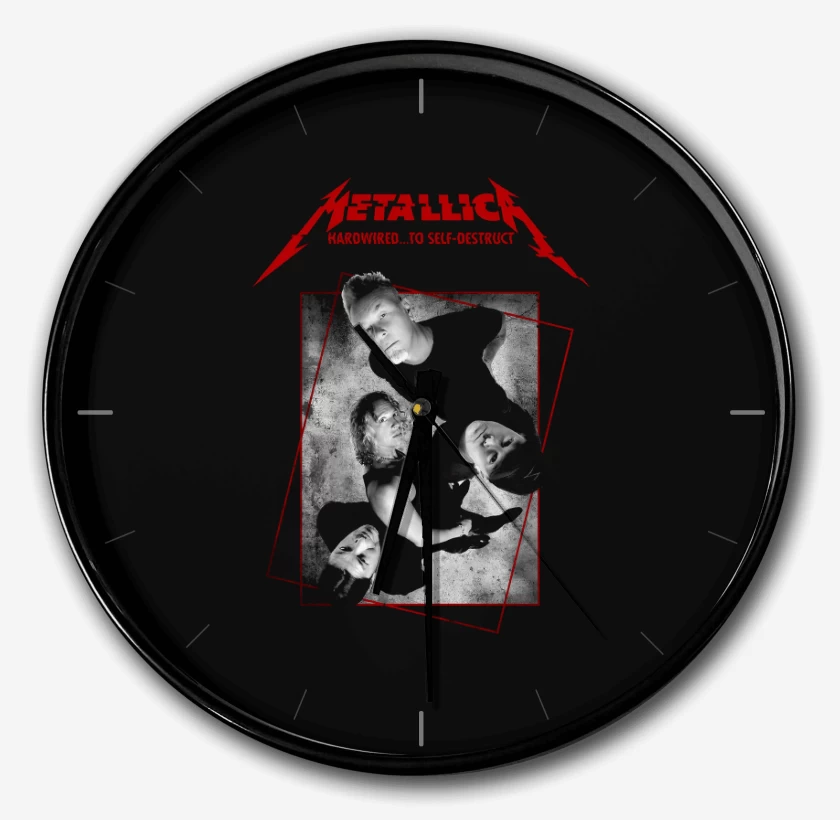 Reloj Negro de Metallica 2016
