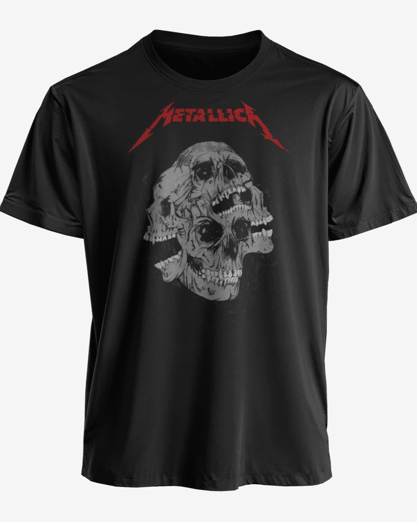 Polera premium Negro de Skulls