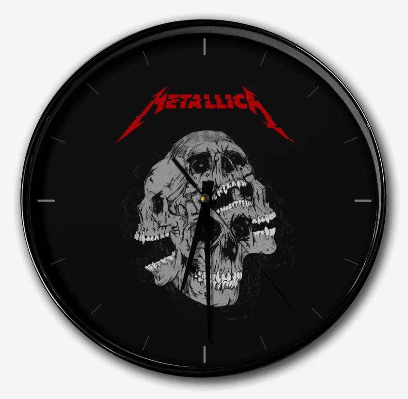 Reloj Negro de Skulls