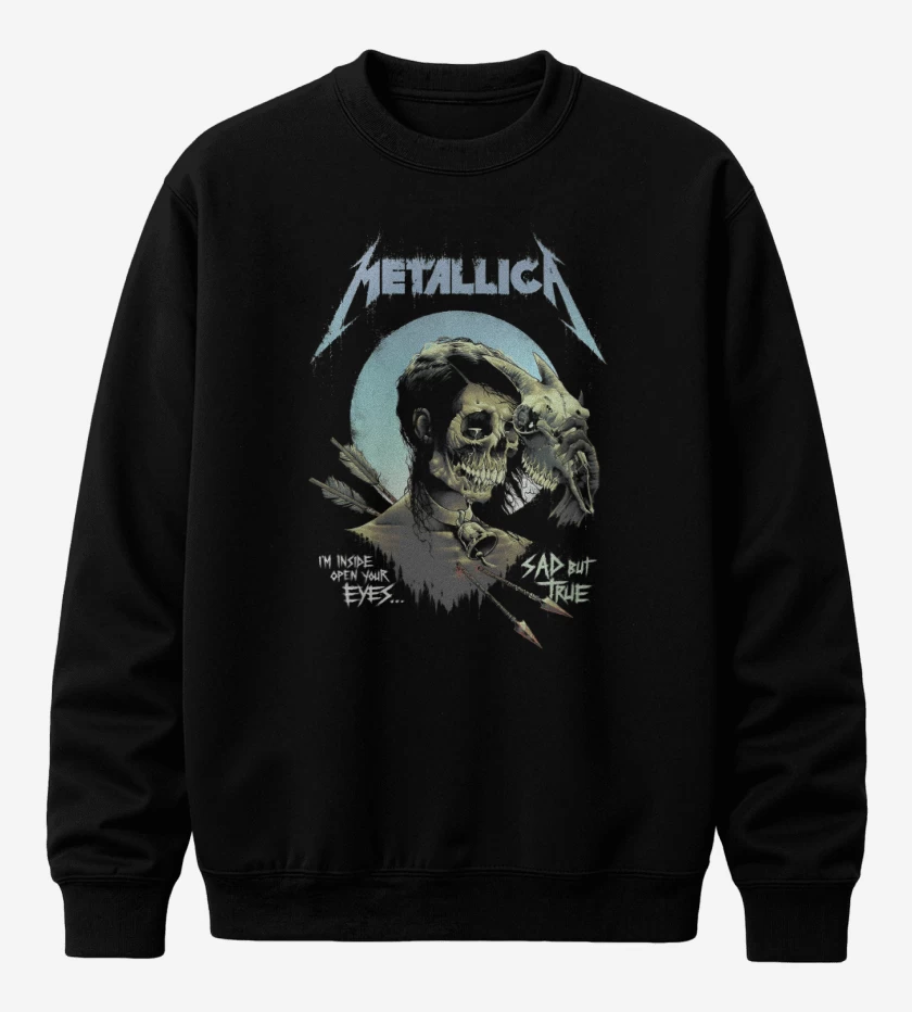 Poleron polo Negro de Sad But True