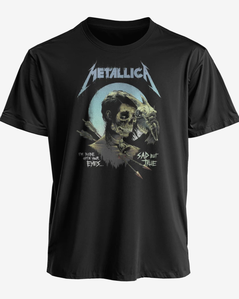 Polera premium Negro de Sad But True