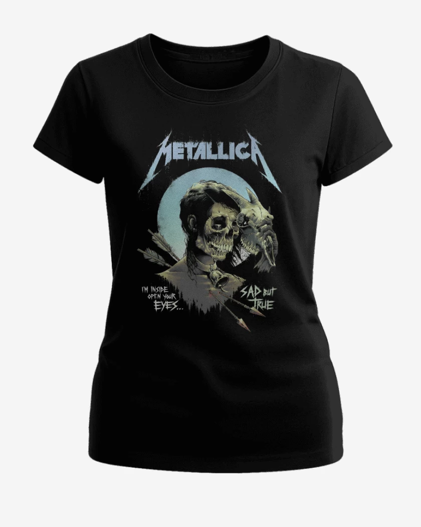 Polera de Mujer Negro de Sad But True