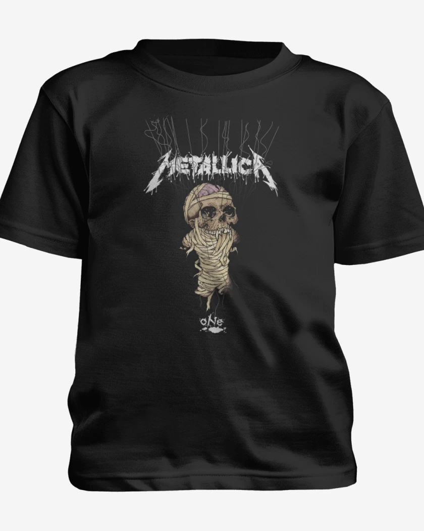 Polera de niño Negro de One Metallica