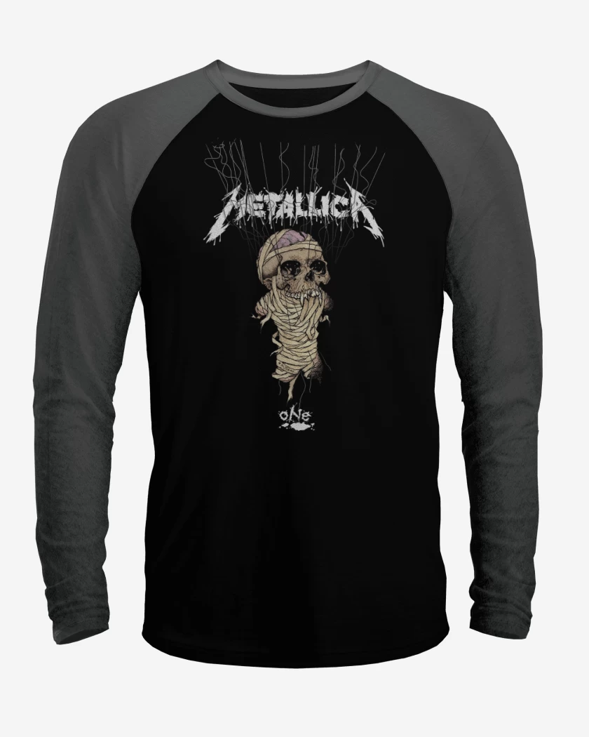 Polera Raglan One Metallica