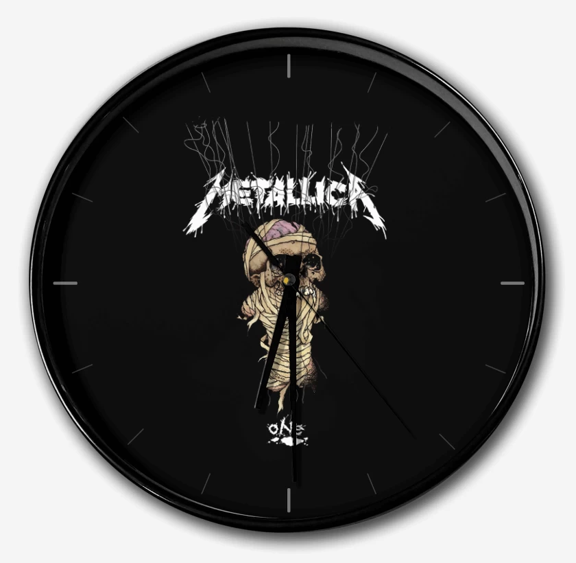Reloj Negro de One Metallica