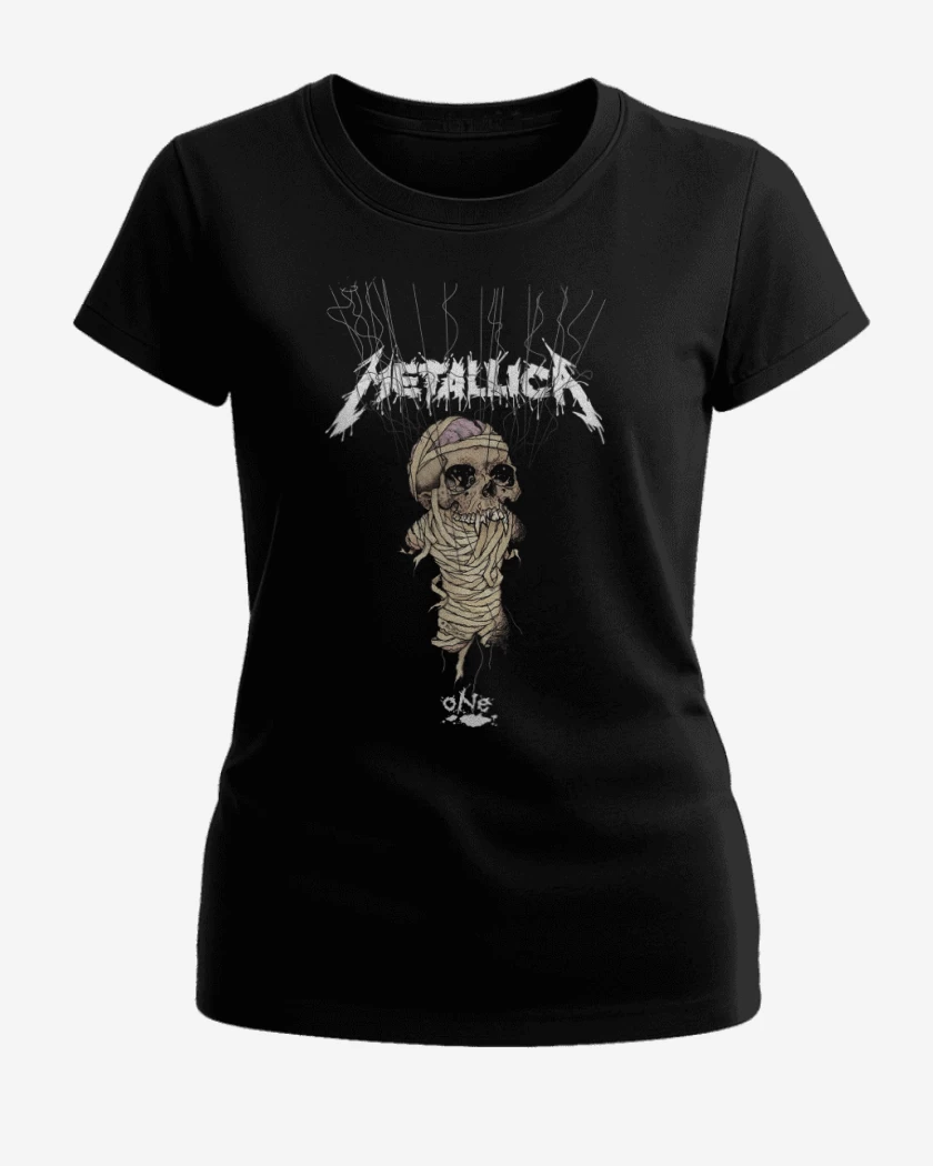 Polera de Mujer Negro de One Metallica