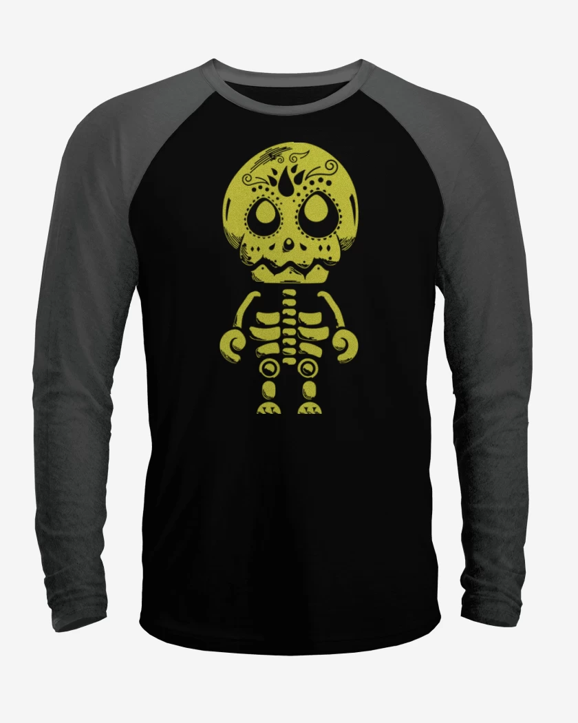 Polera Raglan Calavera