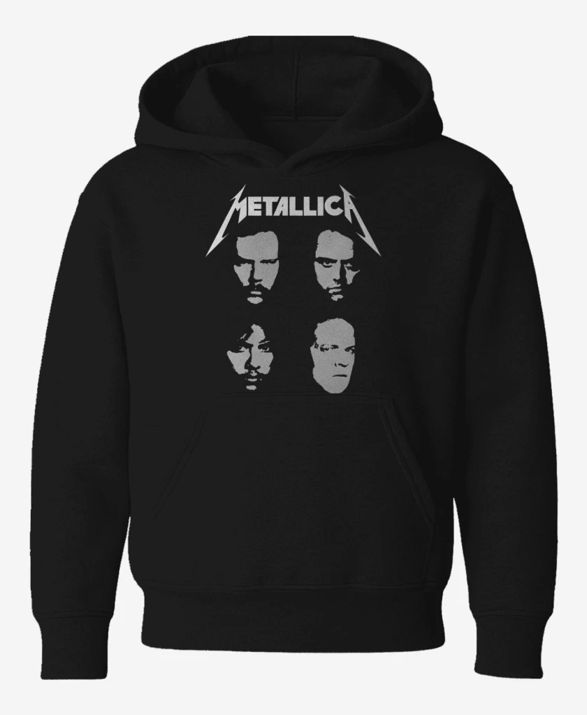 Poleron de niño Negro de Metallica 1991