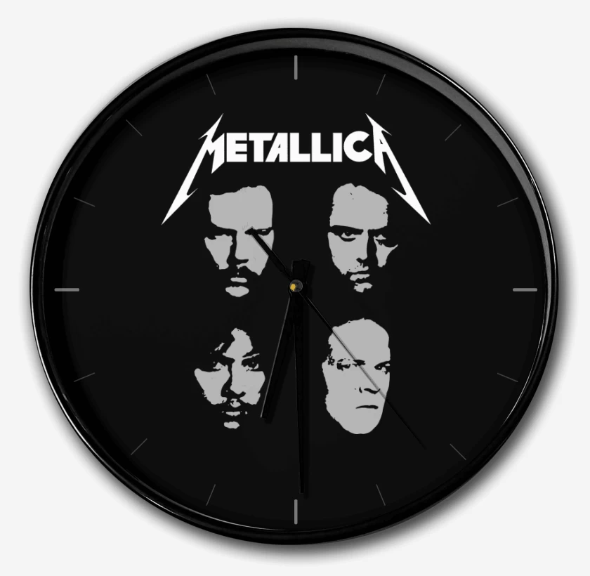Reloj Negro de Metallica 1991