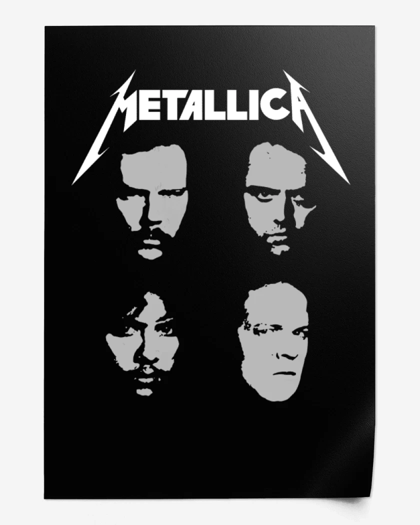 Print Metallica 1991