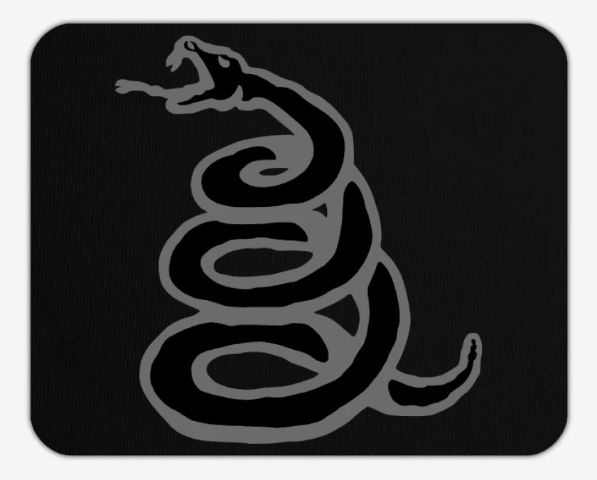 Mousepad Serpiente Black Album