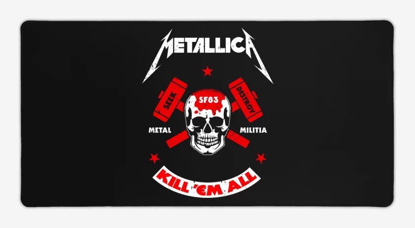 Mouse pad Gamer Metal Militia