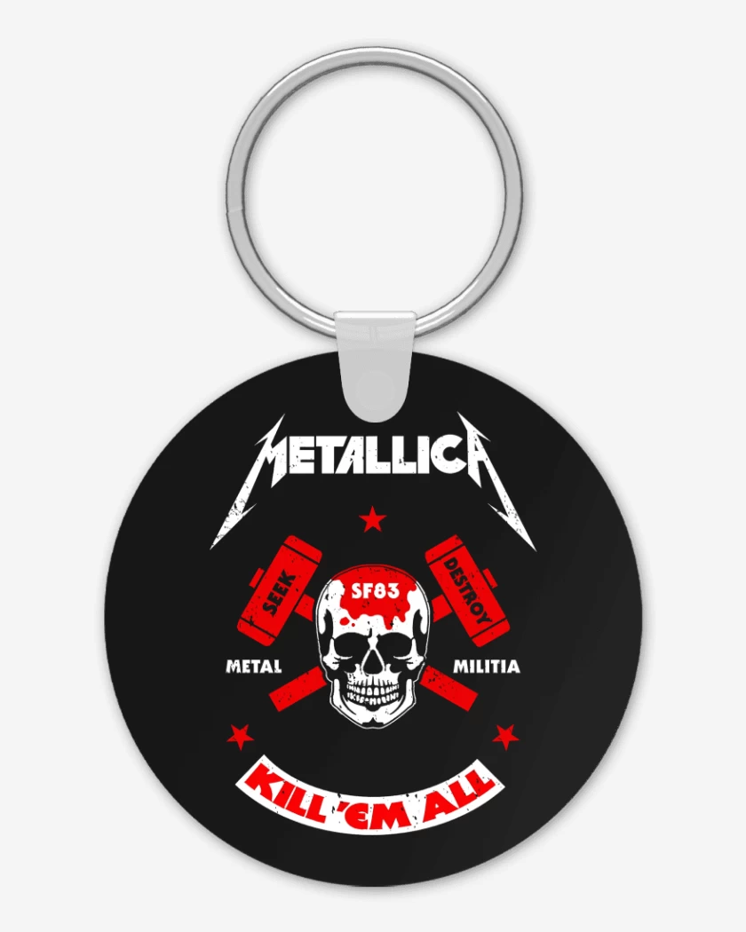 Llavero Metal Militia