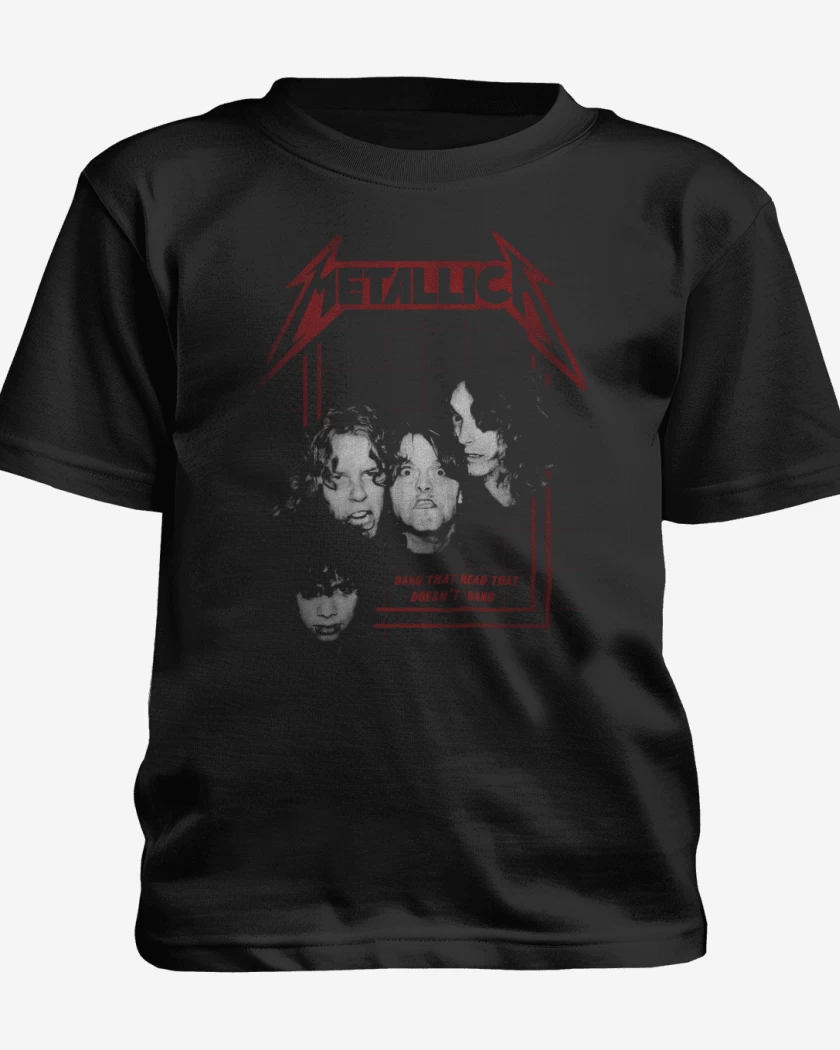 Polera de niño Negro de Metallica 83