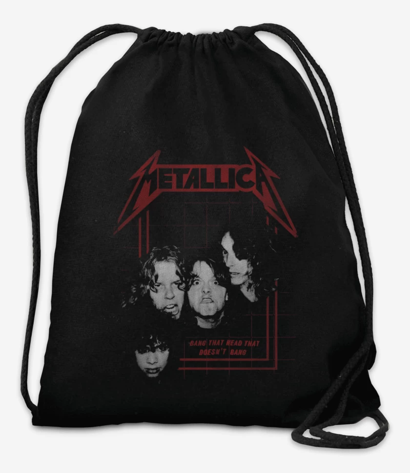 Mochila Negro de Metallica 83