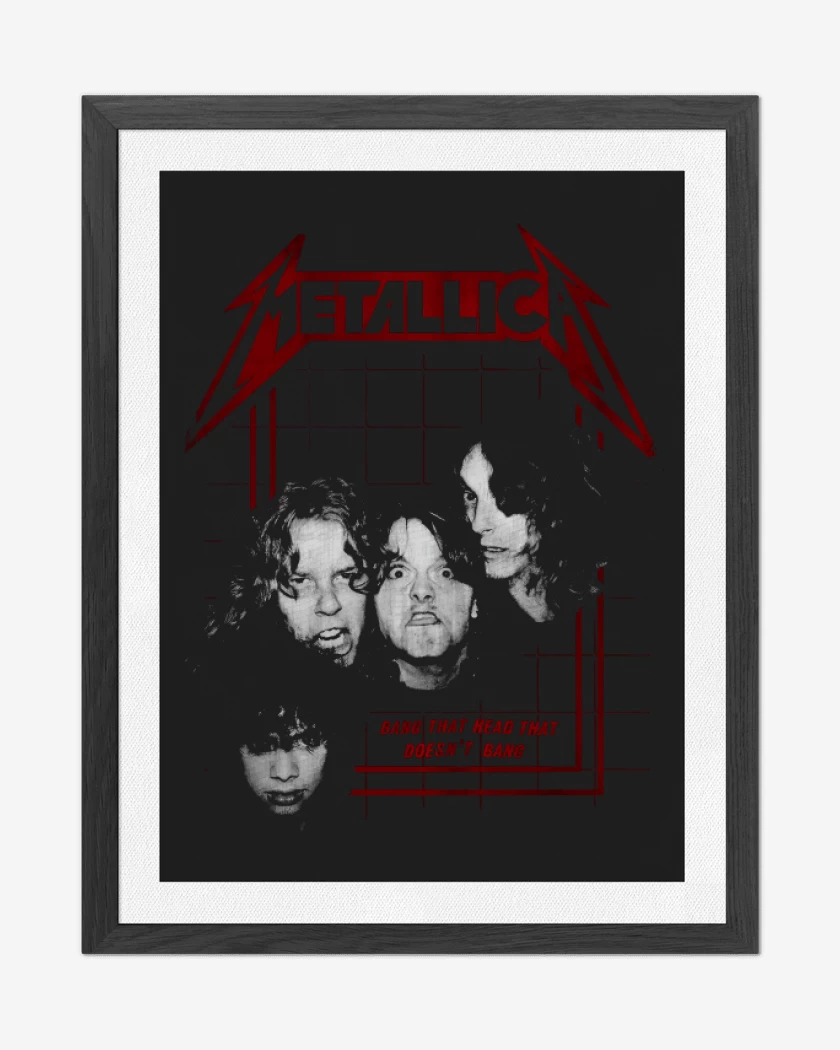 Cuadro decorativo Metallica 83