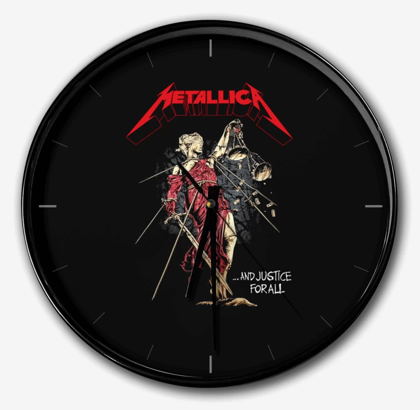 Reloj Negro de Justice For All