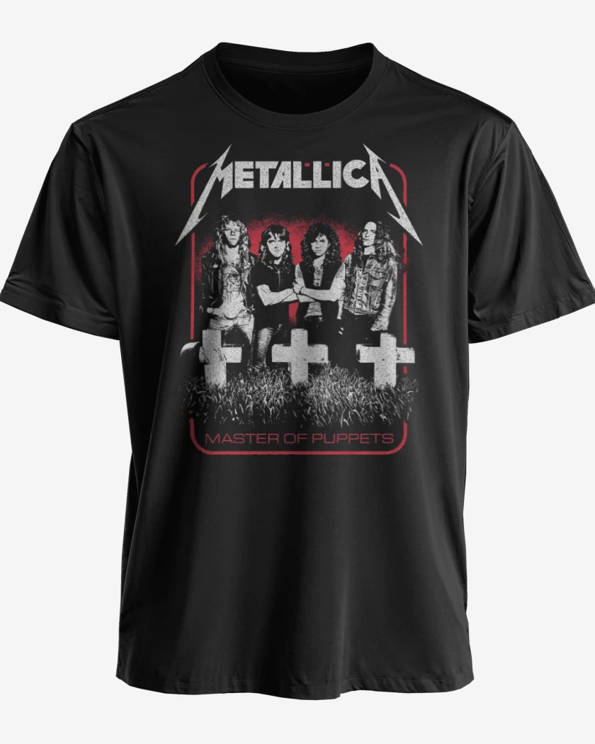Polera premium Negro de Puppets