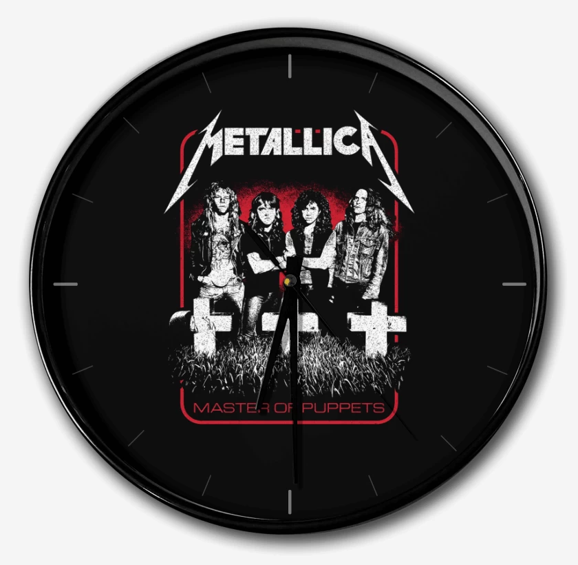 Reloj Negro de Puppets