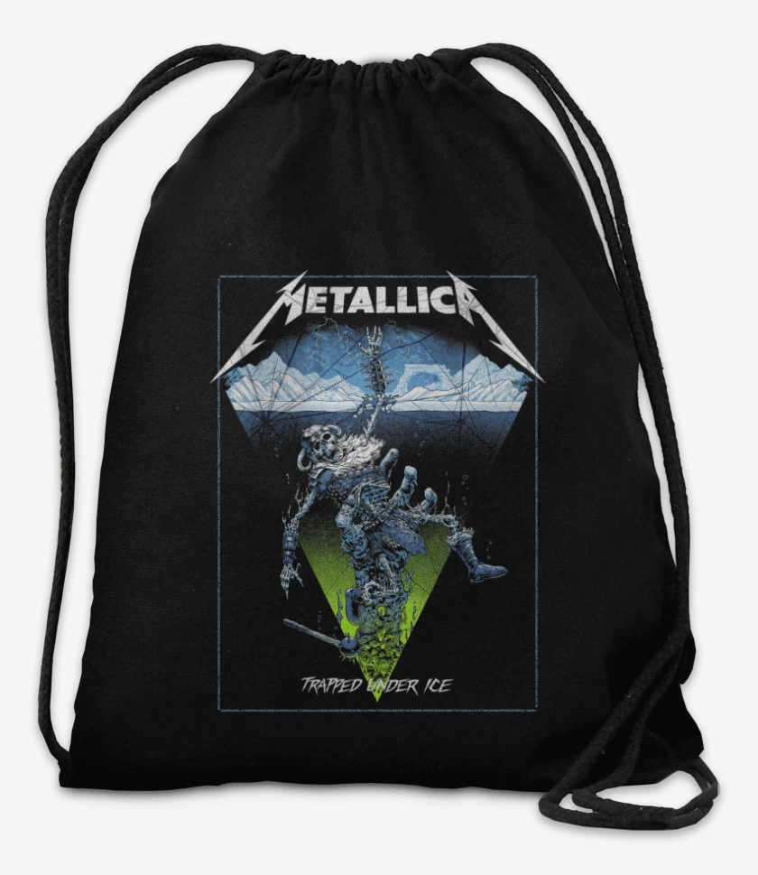 Mochila Negro de Trapped Under Ice