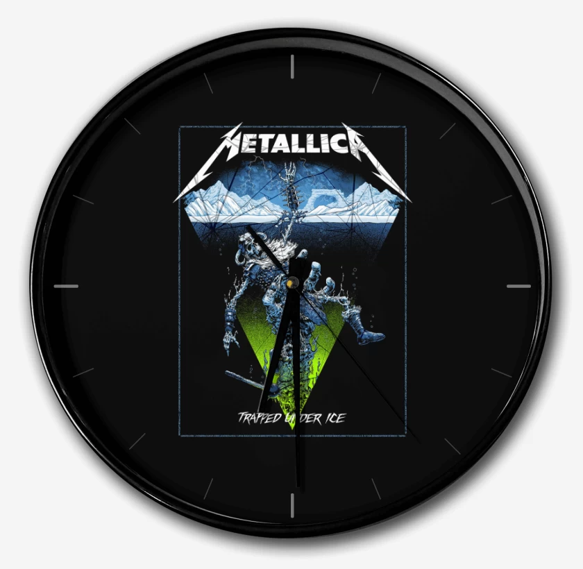 Reloj Negro de Trapped Under Ice
