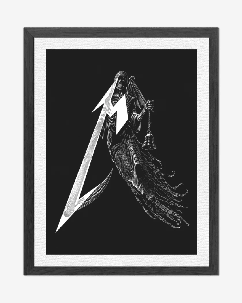 Cuadro decorativo Negro de For Whom 