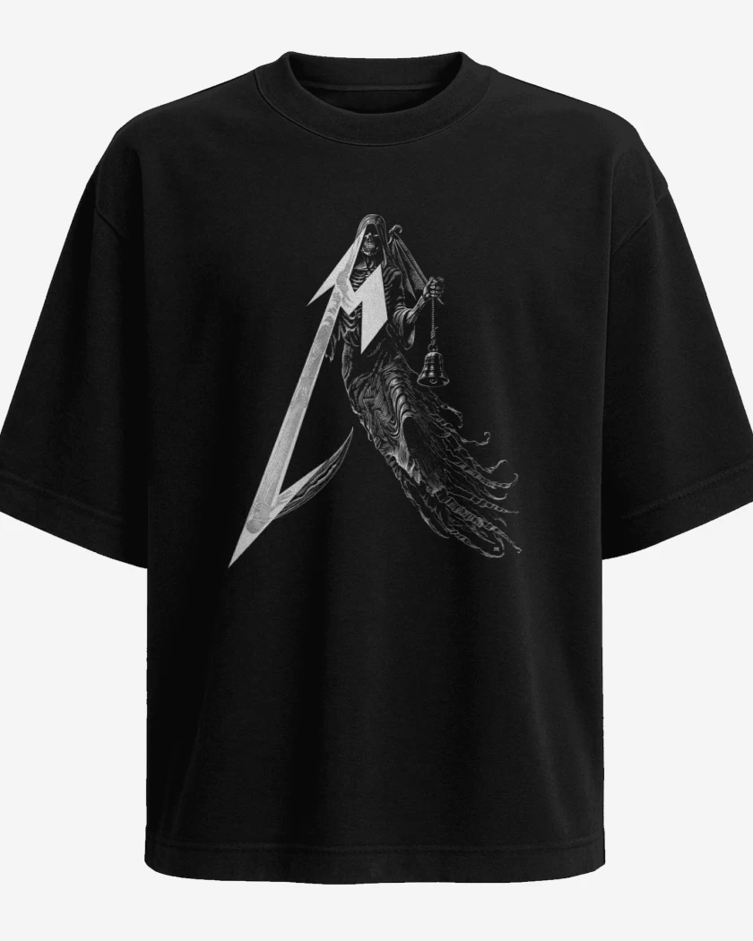 Polera Oversize Negro de For Whom 