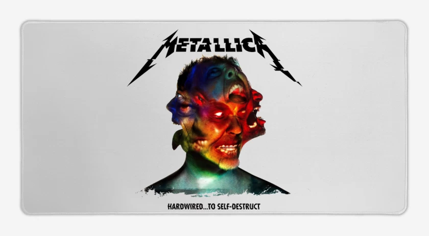Mouse pad Gamer Hardwired to Self Destruct B