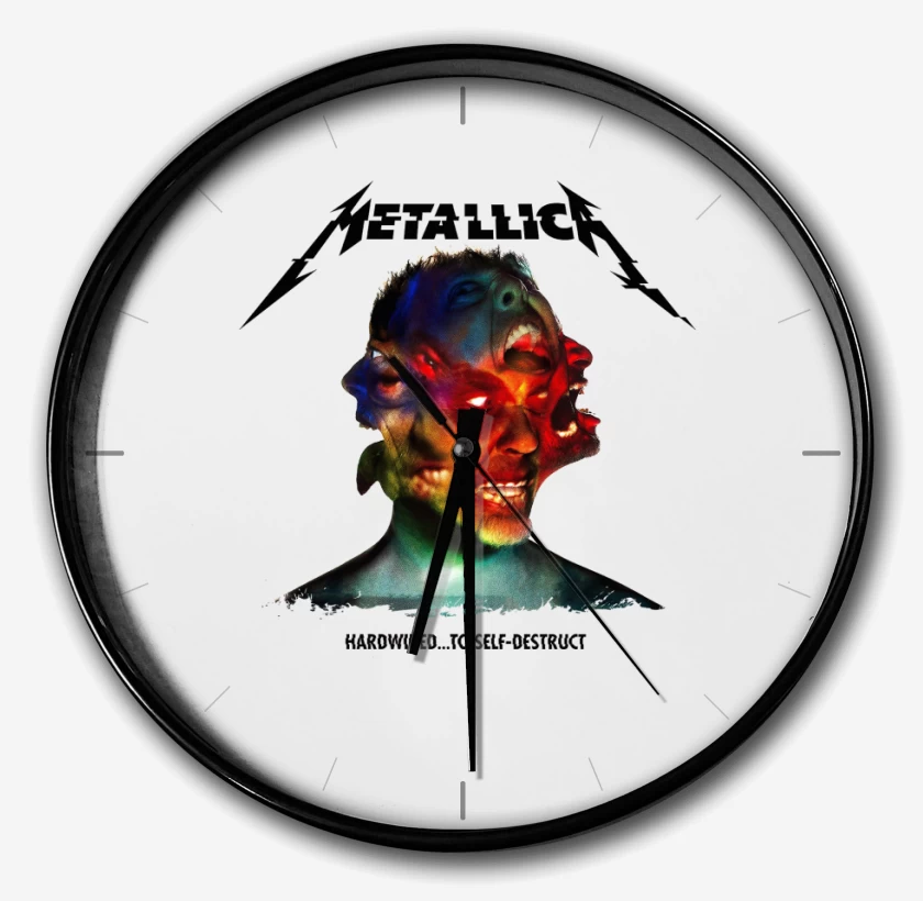 Reloj Blanco de Hardwired to Self Destruct B