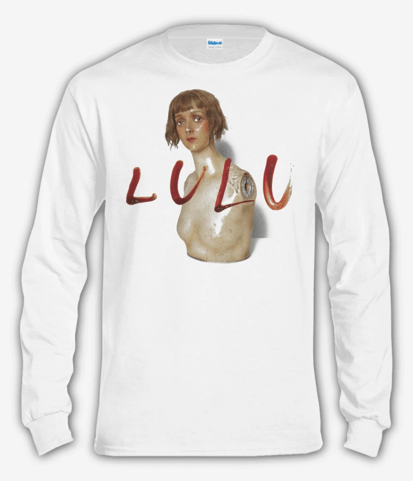 Polera manga larga Blanco de Metallica & Lou Reed LULU