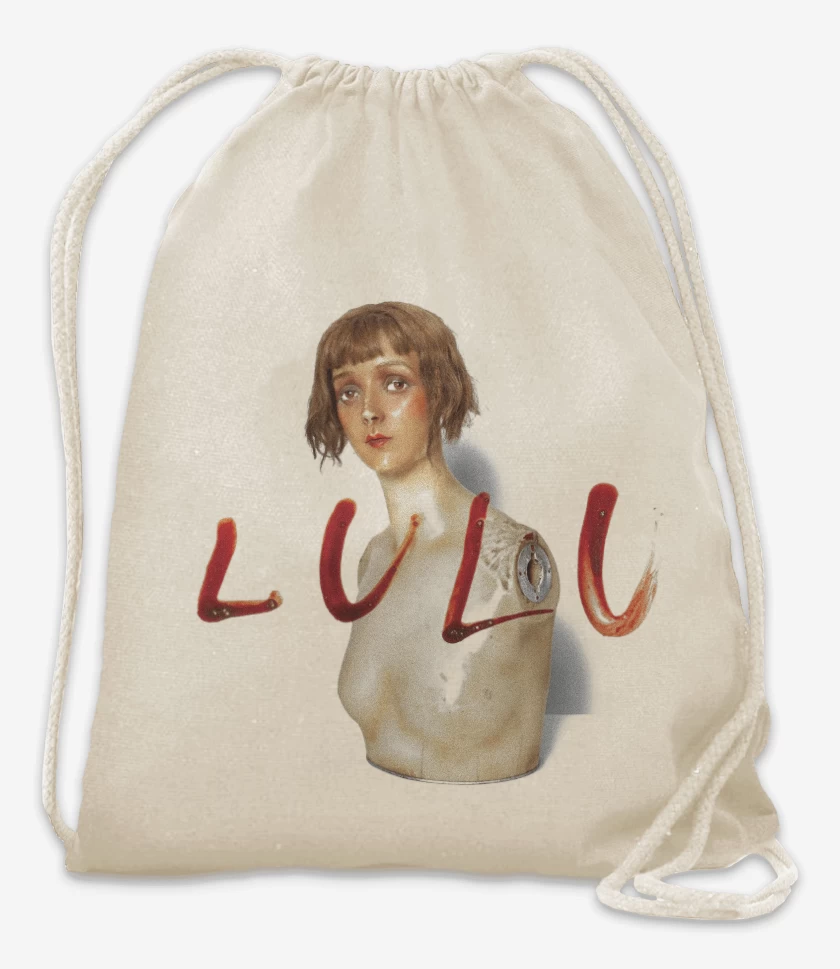 Mochila Blanco de Metallica & Lou Reed LULU